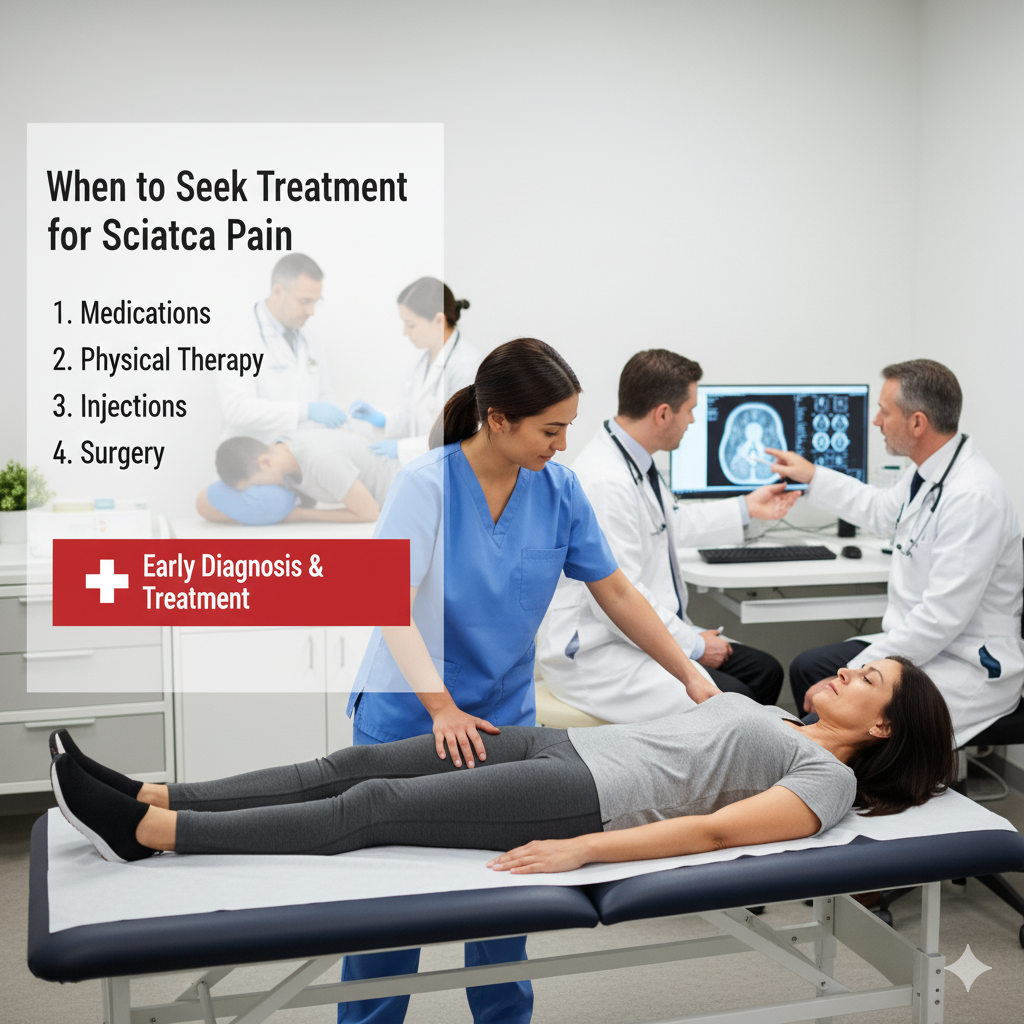 when to seek treatment for sciatica pain
