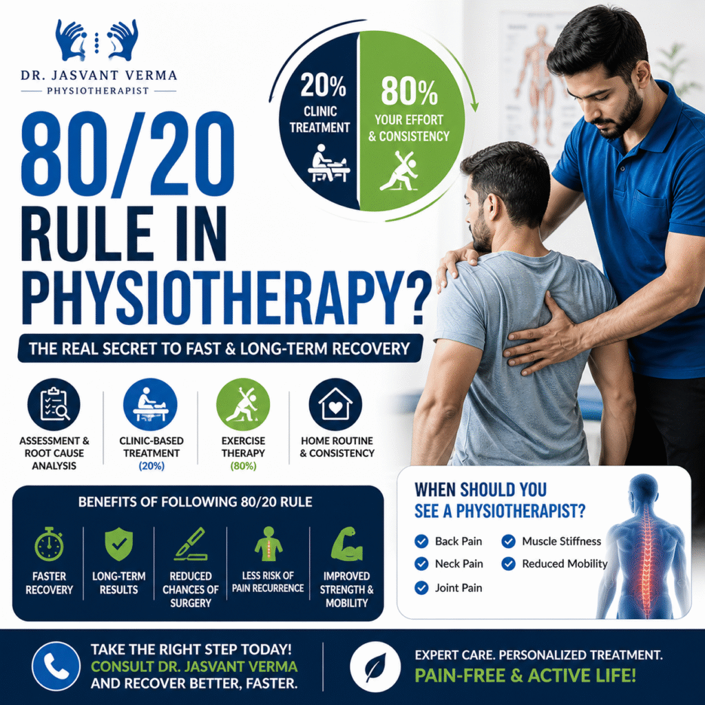 What Is the 80/20 Rule in Physiotherapy?